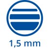 šířka stopy 1,5mm