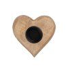 Svietnik mango srdce - 13x13x2 cm