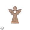 Anjel drevo MANGO srdce výška - 16,5 cm