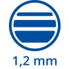 šířka stopy 1,2mm