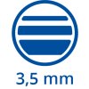 šířka stopy 3,5 mm