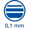 šířka stopy 0,1mm
