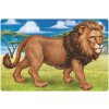 Samolepiaca skladačka lev 14 x 25 cm