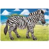 Samolepiaca skladačka zebra 14 x 25 cm