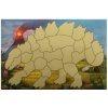 Samolepiaca skladačka STEGOSAURUS 14 x 25 cm