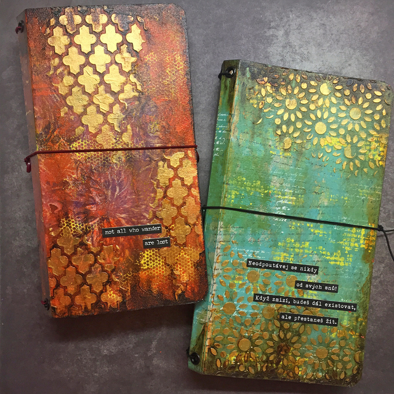 Návod... Vyrobte si vlastní obal na Traveler's Notebook