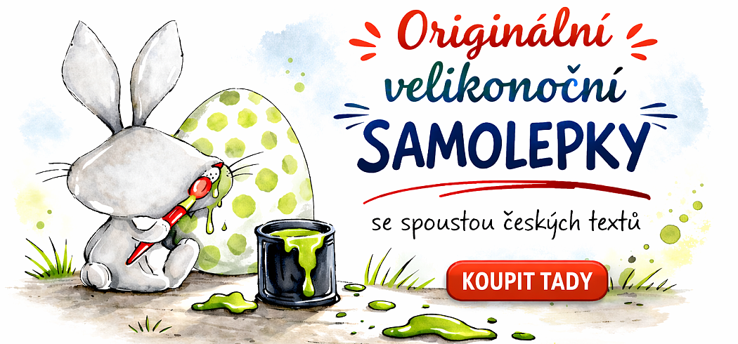 velikonoční samolepky