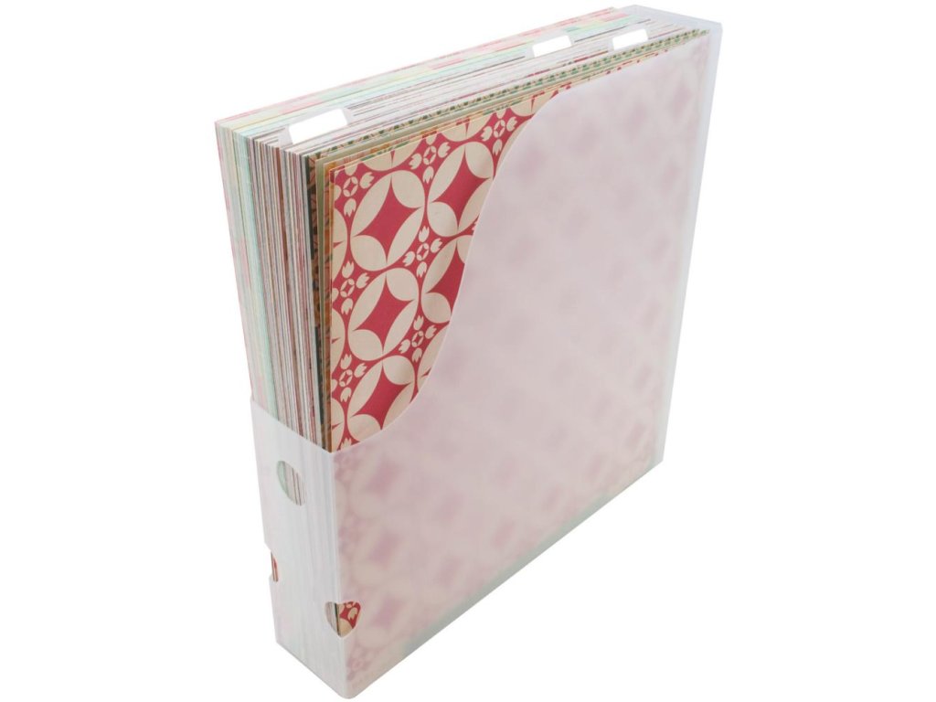 Storage Studios - PAPER HOLDER - plastový pořadač na čtvrtky 12x12"