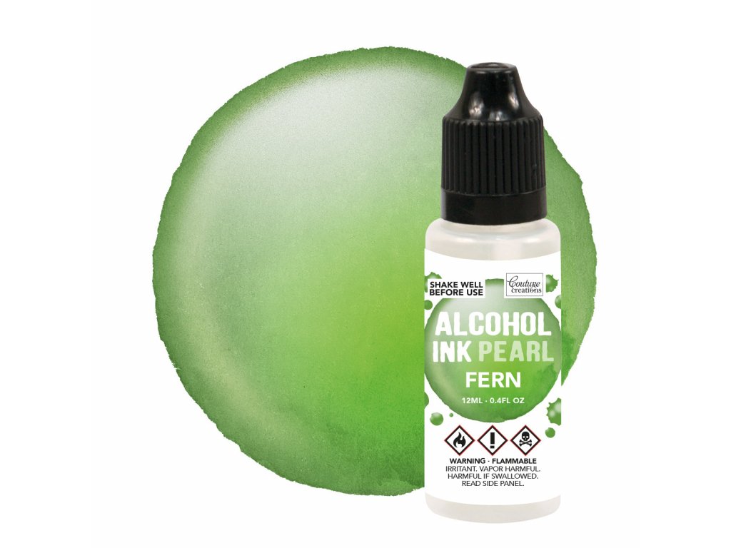couture creations alcohol ink pearl fern 12ml co72