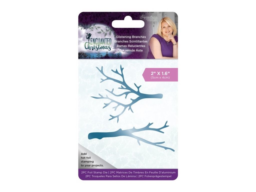 crafters companion enchanted christmas glistening