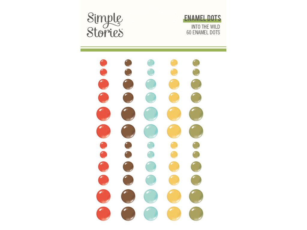 simple stories into the wild enamel dots 17624