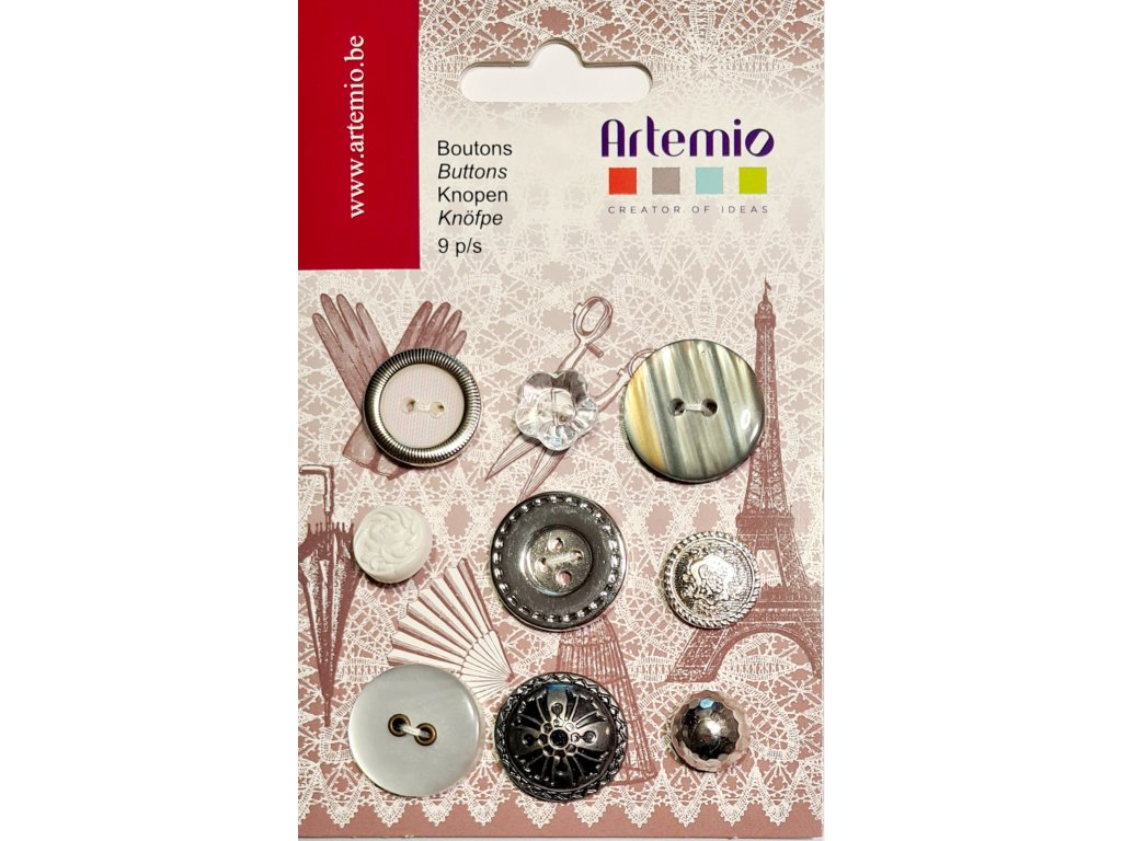 Artemio - VINTAGE - knoflíky