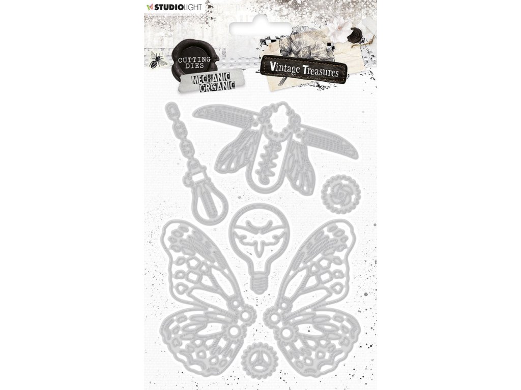 studio light vintage treasures cutting dies mechan