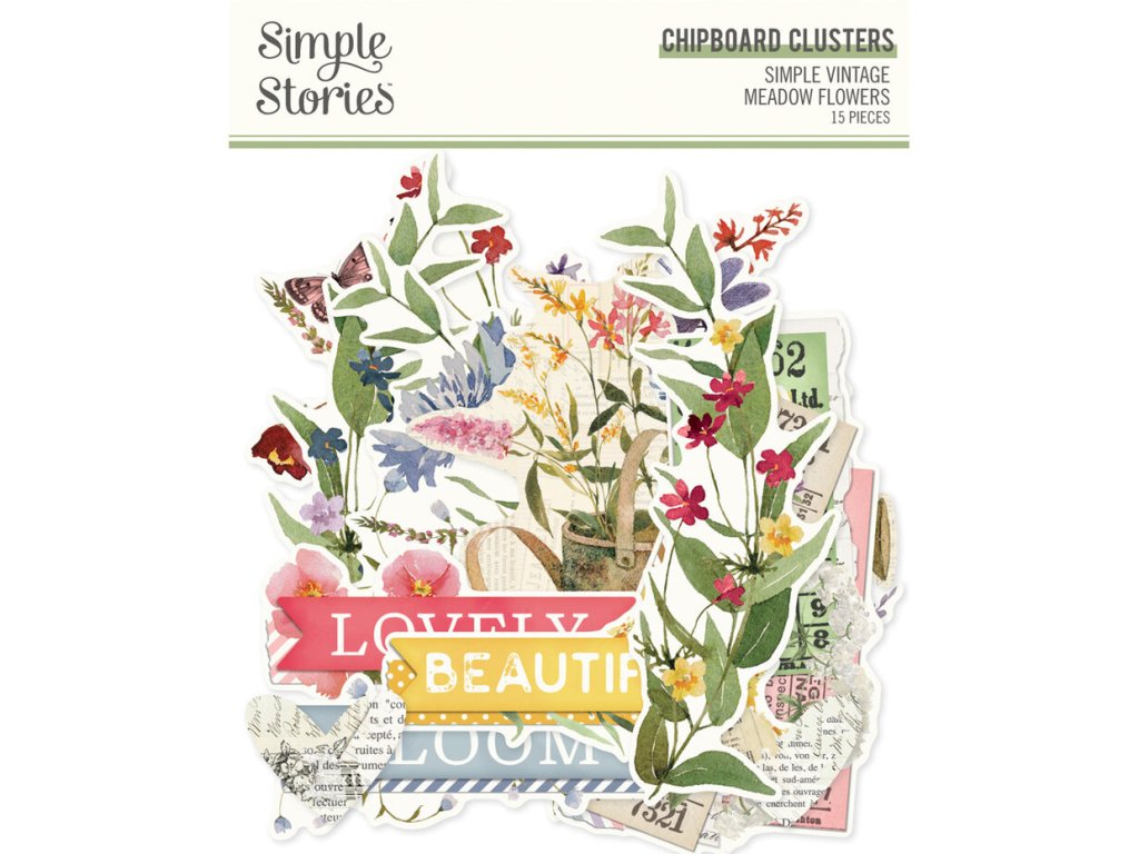 simple stories simple vintage meadow flowers chipb