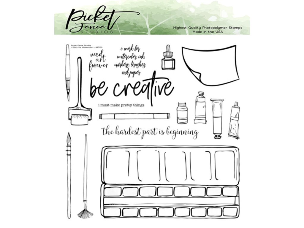 picket fence studios i work for watercolor clear s