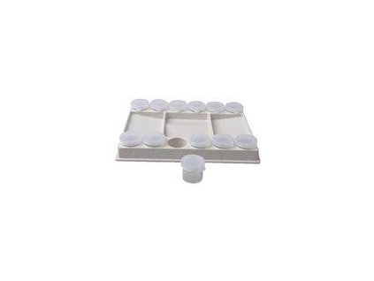 12x15ml palette with 3 slants