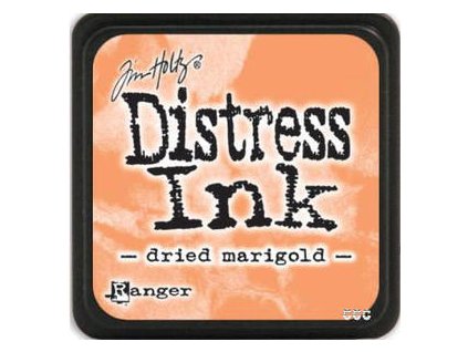 mini distress ink dried marigold