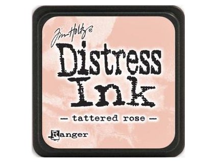 Distress Ink - TATTERED ROSE / mini - razítkovací barva