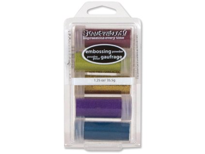 Stampendous - CONVERGE KIT - sada 5 prášků na horké embossování