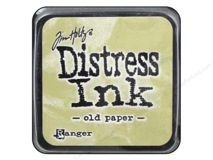 Distress Ink - OLD PAPER / mini - razítkovací barva