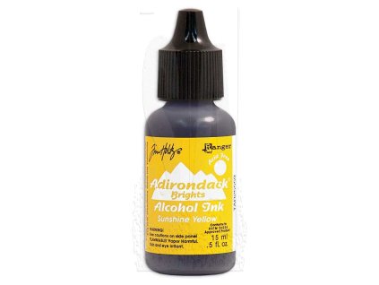 tim holtz adirondack alcohol ink sunshine yellow tab25559