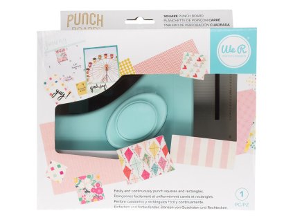 We R - SQUARE PUNCH BOARD - raznice na čtverce a obdélníky