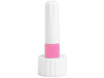 Ranger - FINE TIP / RŮŽOVÝ plastový uzávěr s kovovým hrotem, 1 ks