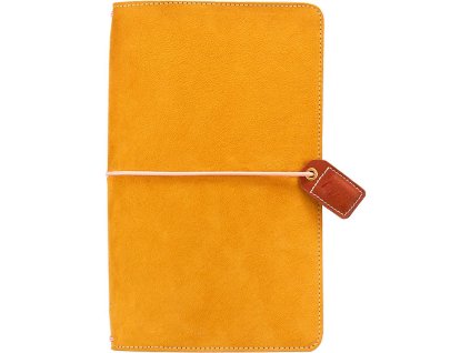 Websters Pages - MUSTARD SUEDE - traveler´s notebook - obal + sešitek