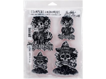 Stampers anonymous / Tim Holtz - DAY OF THE DEAD - cling gumová razítka
