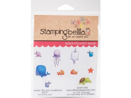 Stamping Bella - UNDER THE SEA CREATURES - cling gumové razítko