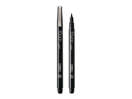 touch in brush touch liner brush pen black touch twin brush markers 60 set a