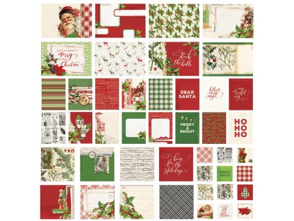 Simple Stories - SIMPLE VINTAGE CHRISTMAS -  sada vánočních kartiček