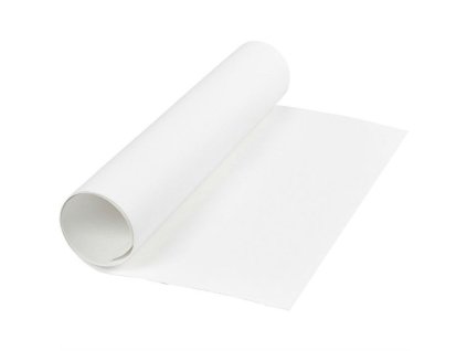 FAUX LEATHER PAPER / WHITE - bílý papír se vzhledem kůže, cca 50 x 100 cm