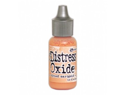 Distress Ink - OXIDE / DRIED MARIGOLD - razítkovací barva - REINK