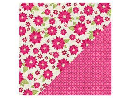Bazzill Basics - F / HOLIDAY STYLE - 12" scrapbooková čtvrtka