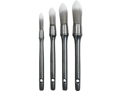 Nuvo - NYLON STENCIL BRUSHES - 4 velké štětce na šablony