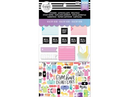 Me&My Big Ideas - THE HAPPY PLANNER / TEACHER / Healthy Hero - diářové samolepky