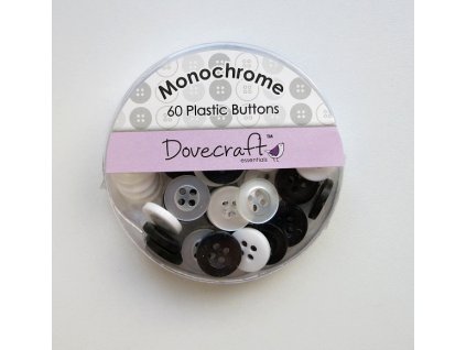 Dovecraft - MONOCHROME - knoflíky