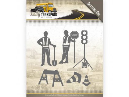 Amy Design - Daily Transport / doprava - vyřezávací šablony