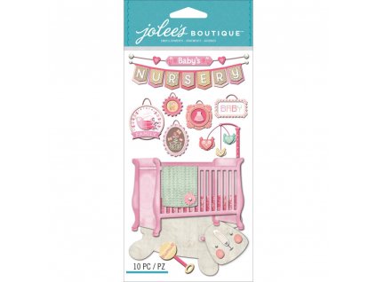 Jolees Boutique - BABY GIRL NURSERY - dětské samolepky