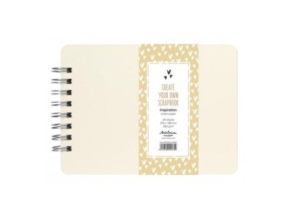 Drasca - CREATE YOUR OWN SCRAPBOOK - A5 krémové album