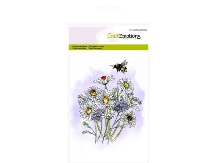 craftemotions clearstamps a6 wild flowers 1 gb 313259 en G