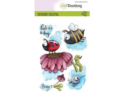 craftemotions clearstamps a6 bugs 1 carla creaties 05 19 312127 en G
