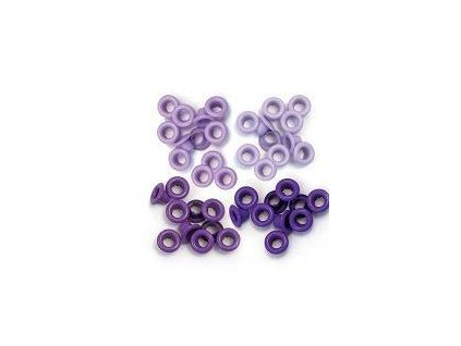 WeR - PURPLE - průchodky / eyelets - 3/16