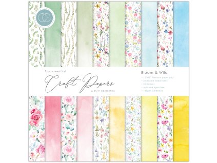 12craft consortium essential craft papers 12x12 inch
