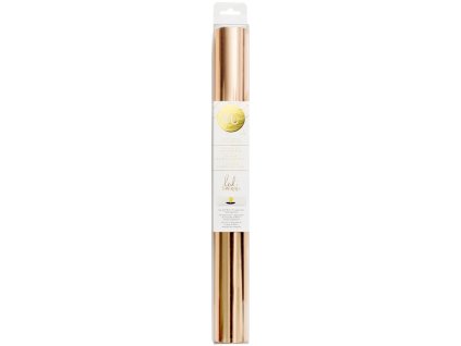Minc / Heidi Swapp - XXL ROSE GOLD / 31 cm x 3 metry - termo reaktivní fólie