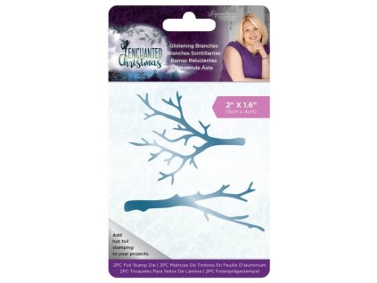 crafters companion enchanted christmas glistening