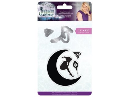 crafters companion enchanted christmas stamp die m