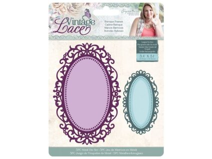 crafters companion vintage lace dies baroque frame