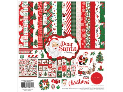 carta bella dear santa 12x12 inch collection kit c